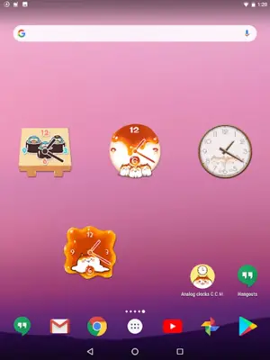 Analog clocks C.C.Makiart android App screenshot 1